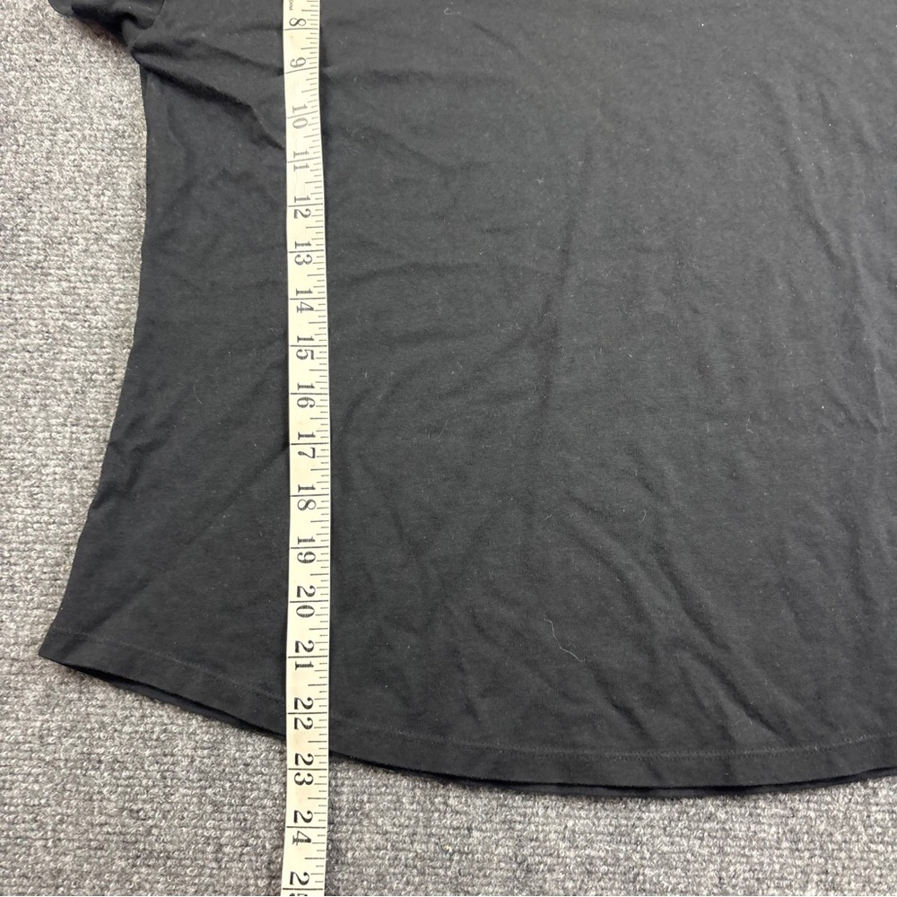 BODEN Women’s Black Boat neck T-Shirt Short Sleeved size: 12 - Picture 4 of 6